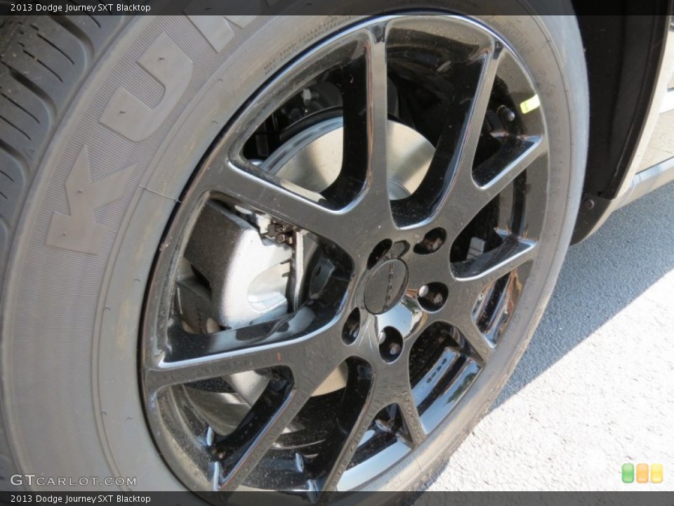 2013 Dodge Journey SXT Blacktop Wheel and Tire Photo #81373613