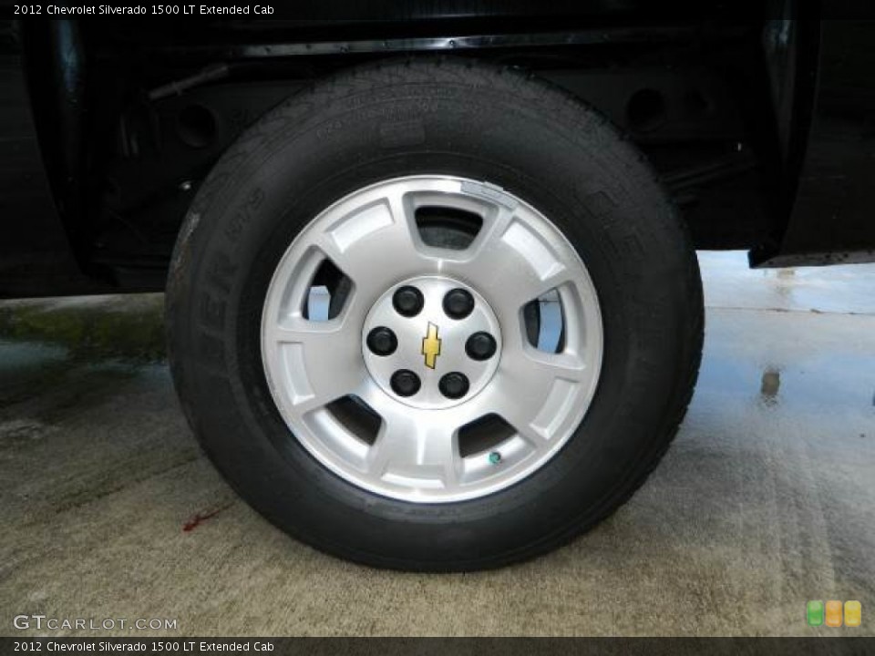 2012 Chevrolet Silverado 1500 LT Extended Cab Wheel and Tire Photo #81374409