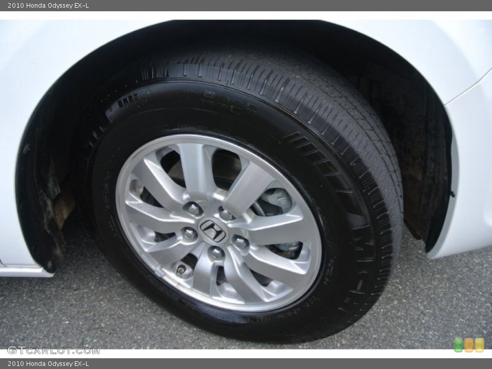 2010 Honda Odyssey EX-L Wheel and Tire Photo #81375294