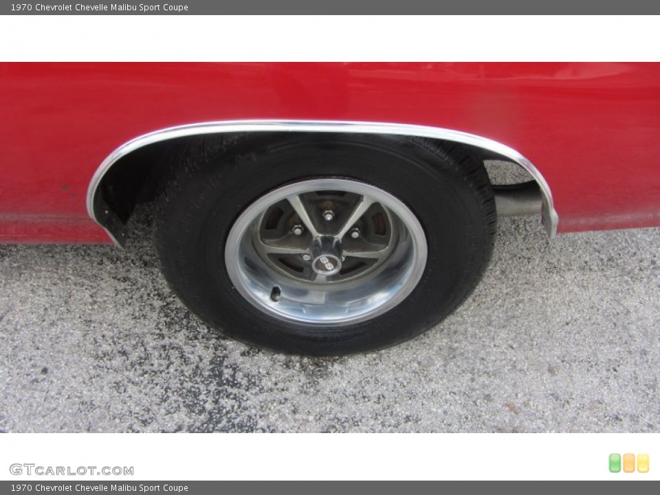 1970 Chevrolet Chevelle Malibu Sport Coupe Wheel and Tire Photo #81376353