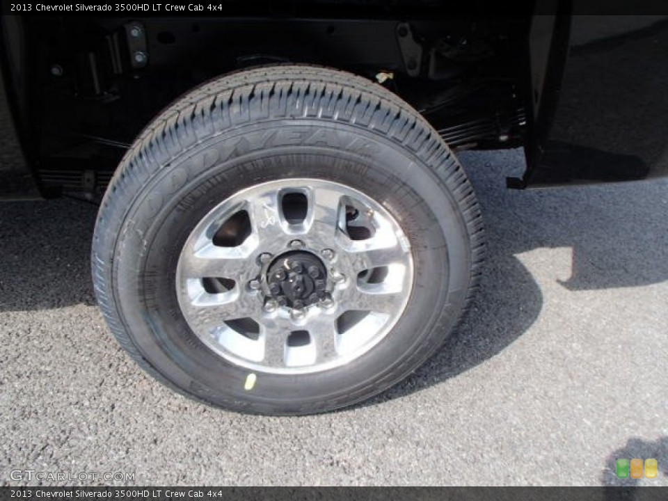 2013 Chevrolet Silverado 3500HD LT Crew Cab 4x4 Wheel and Tire Photo #81381429
