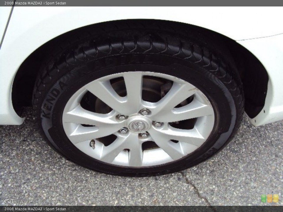 2008 Mazda MAZDA3 i Sport Sedan Wheel and Tire Photo #81384547
