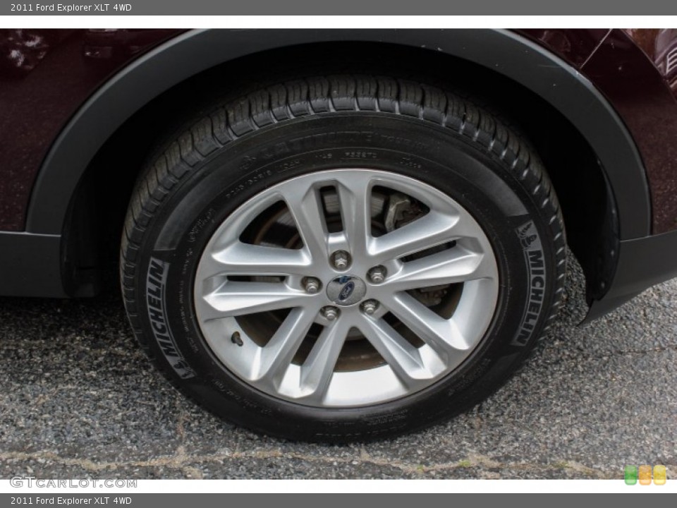 2011 Ford Explorer XLT 4WD Wheel and Tire Photo #81384852