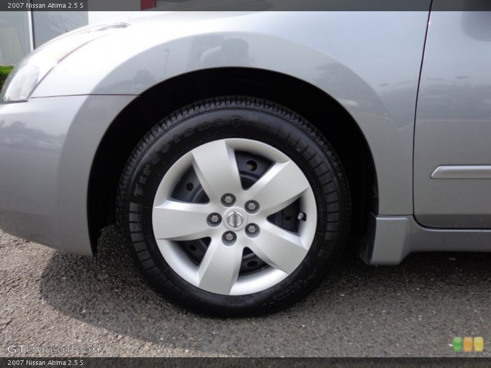 2007 Nissan Altima 2.5 S Wheel and Tire Photo #81385519