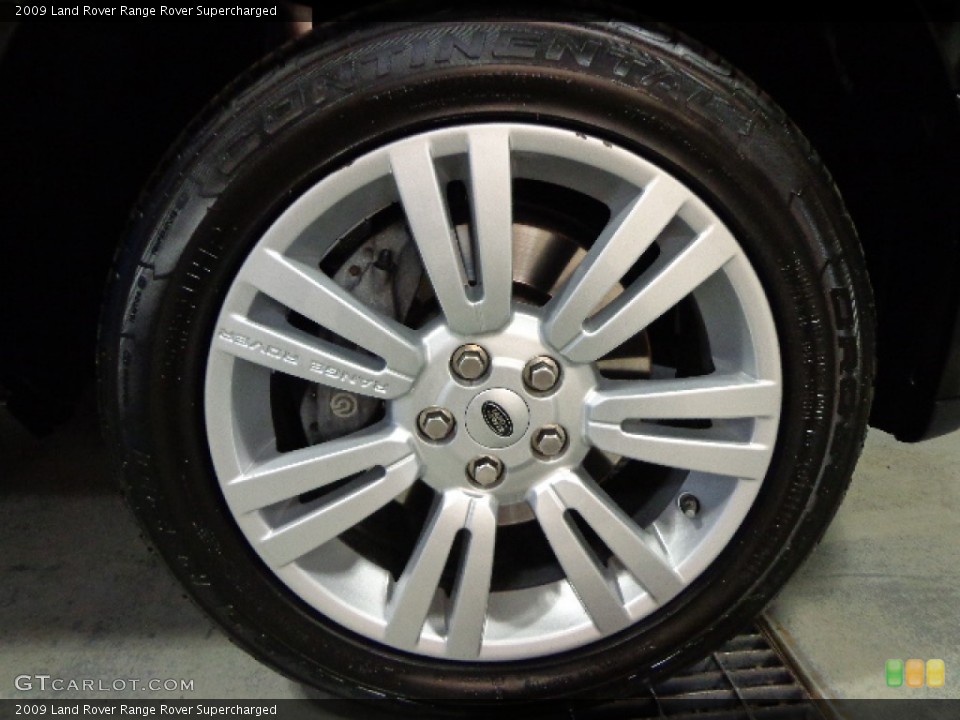 2009 Land Rover Range Rover Supercharged Wheel and Tire Photo #81388158