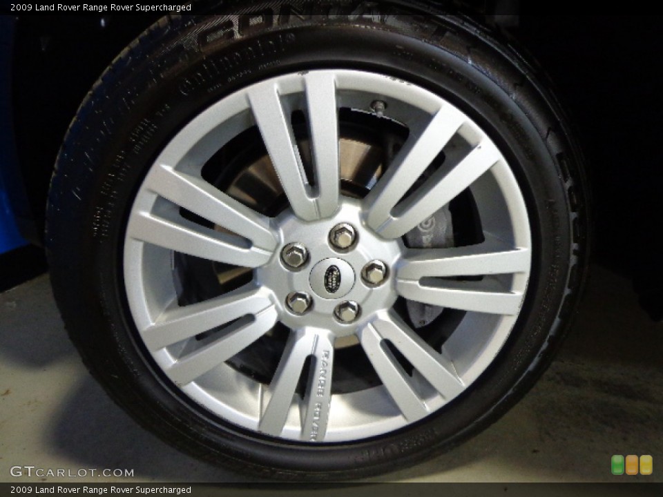 2009 Land Rover Range Rover Supercharged Wheel and Tire Photo #81388176