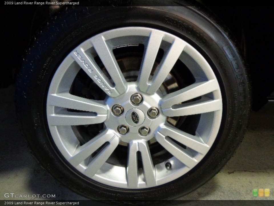 2009 Land Rover Range Rover Supercharged Wheel and Tire Photo #81388260