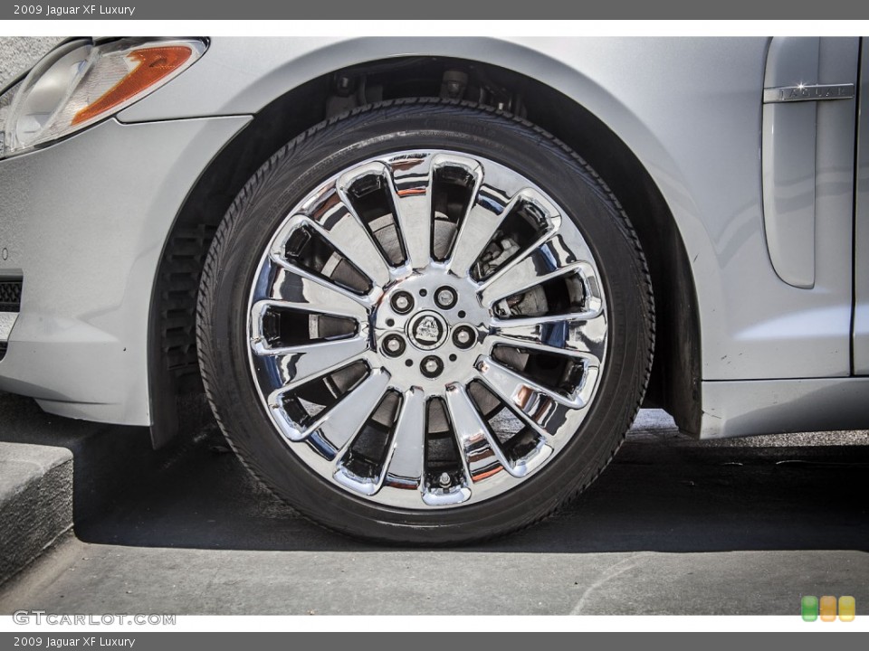 2009 Jaguar XF Luxury Wheel and Tire Photo #81388297