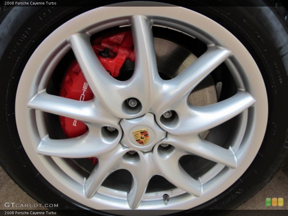 2008 Porsche Cayenne Turbo Wheel and Tire Photo #81388920