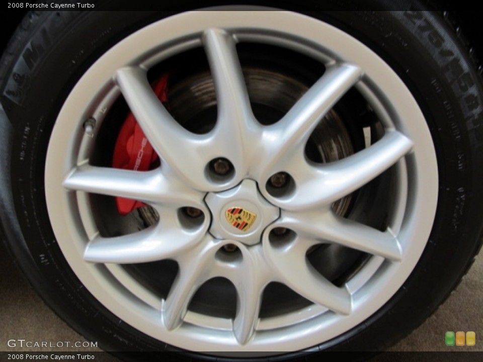 2008 Porsche Cayenne Turbo Wheel and Tire Photo #81388938