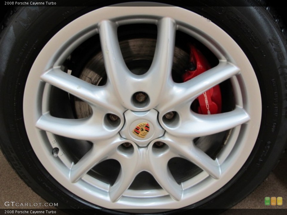 2008 Porsche Cayenne Turbo Wheel and Tire Photo #81388962