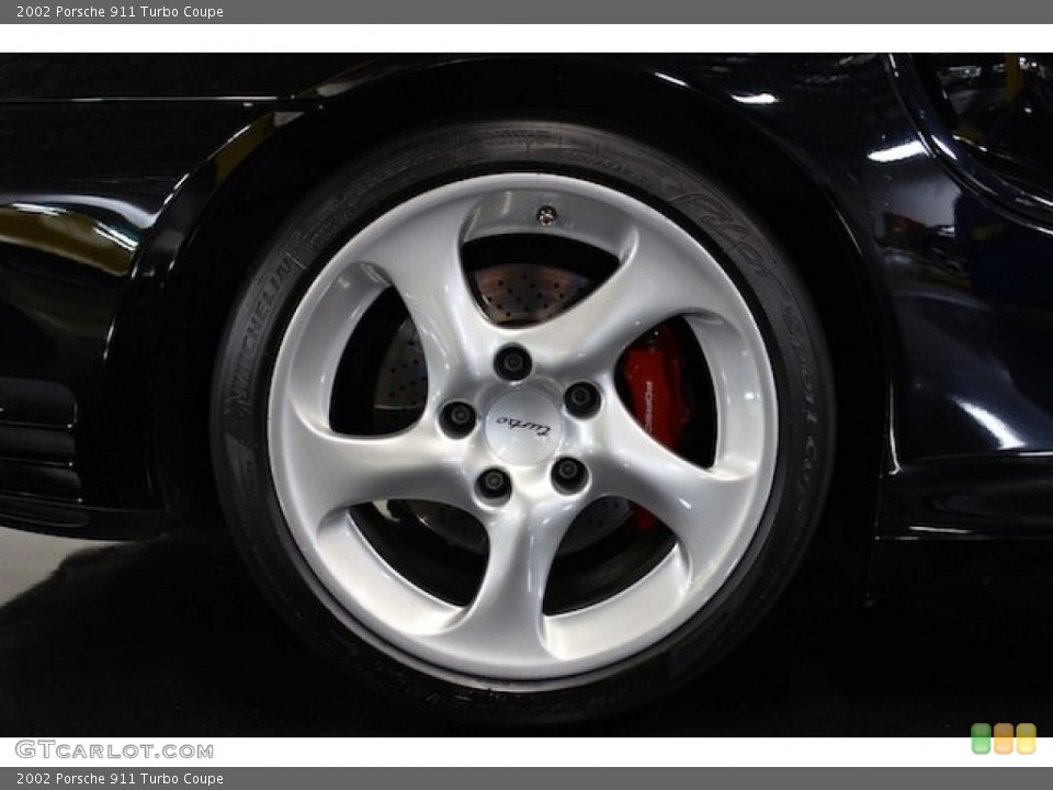 2002 Porsche 911 Turbo Coupe Wheel and Tire Photo #81393831