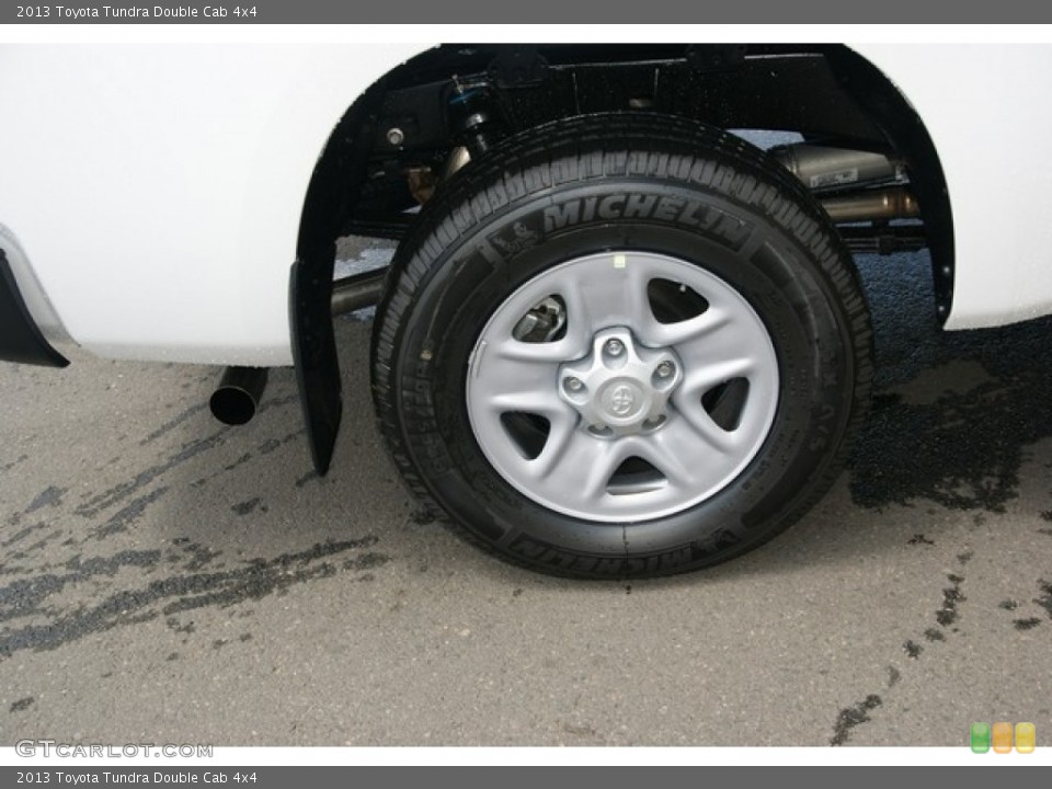 2013 Toyota Tundra Double Cab 4x4 Wheel and Tire Photo #81395234