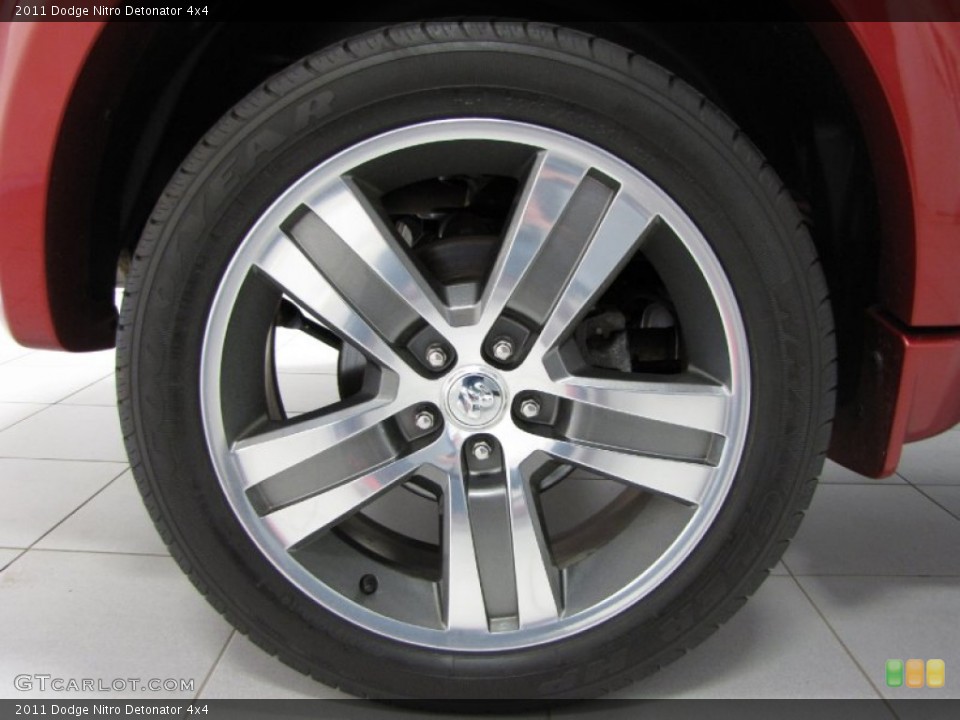 2011 Dodge Nitro Detonator 4x4 Wheel and Tire Photo #81398196