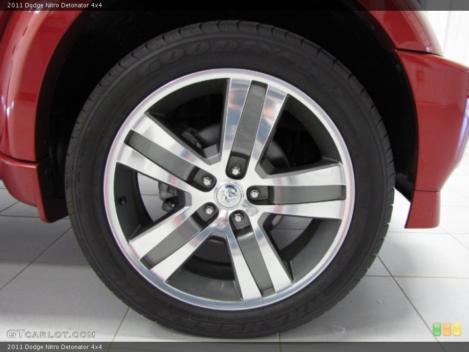 2011 Dodge Nitro Detonator 4x4 Wheel and Tire Photo #81398210