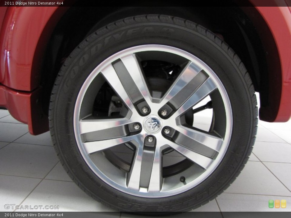 2011 Dodge Nitro Detonator 4x4 Wheel and Tire Photo #81398230