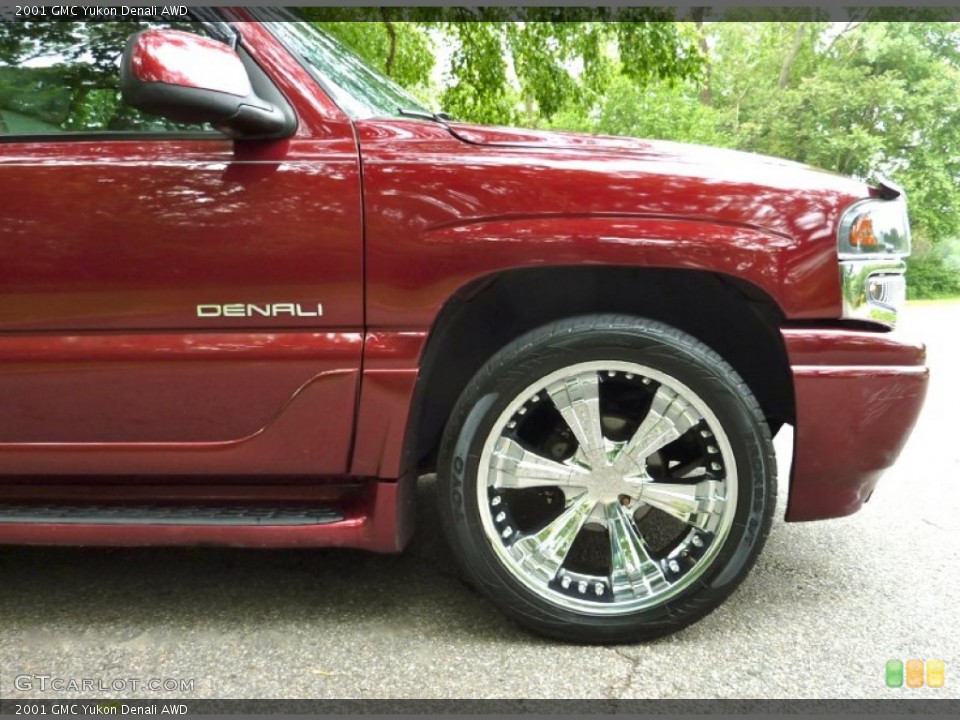 2001 GMC Yukon Custom Wheel and Tire Photo #81398585