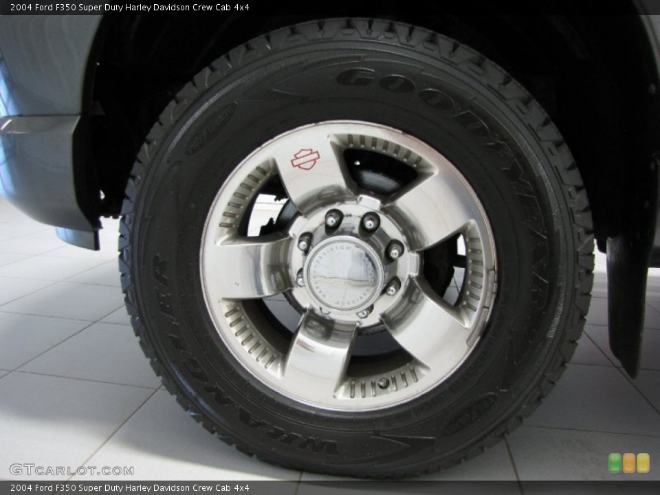 2004 Ford F350 Super Duty Harley Davidson Crew Cab 4x4 Wheel and Tire Photo #81400137
