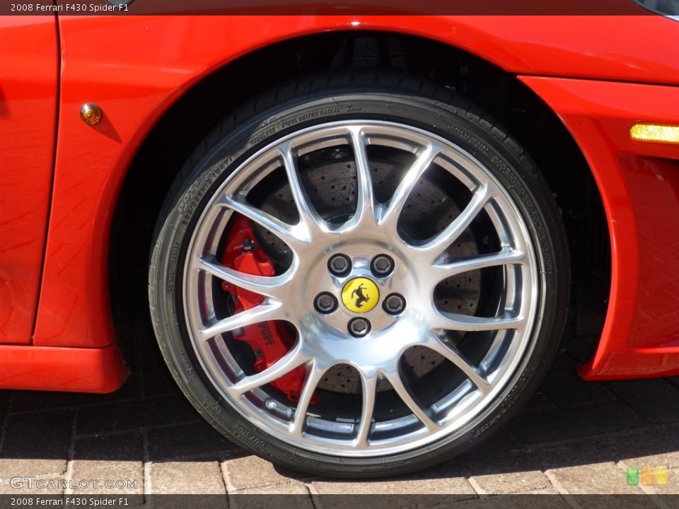 2008 Ferrari F430 Spider F1 Wheel and Tire Photo #81401060