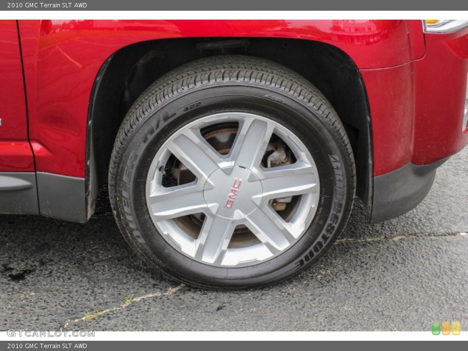2010 GMC Terrain SLT AWD Wheel and Tire Photo #81402054