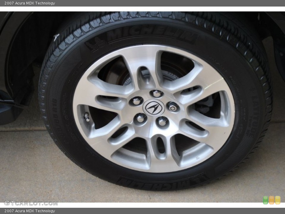 2007 Acura MDX Technology Wheel and Tire Photo #81408393