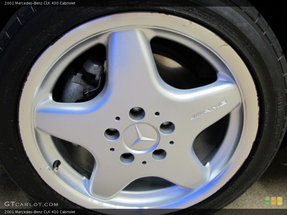 2001 Mercedes-Benz CLK 430 Cabriolet Wheel and Tire Photo #81410132