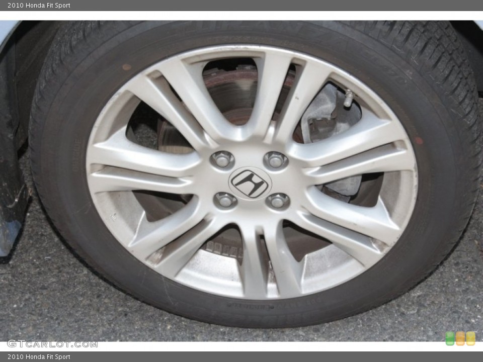 2010 Honda Fit Sport Wheel and Tire Photo #81410655