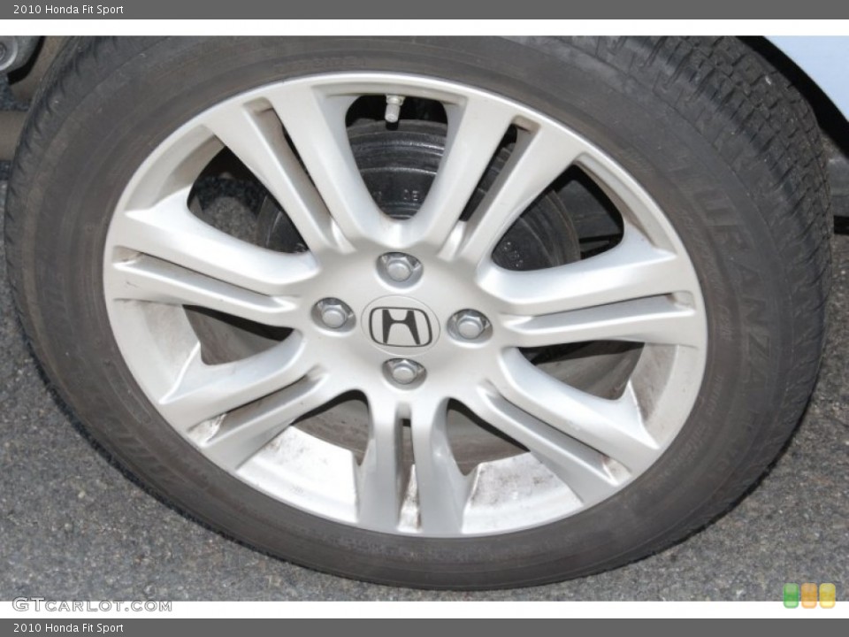 2010 Honda Fit Sport Wheel and Tire Photo #81410680