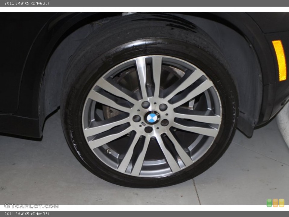 2011 BMW X5 xDrive 35i Wheel and Tire Photo #81411353