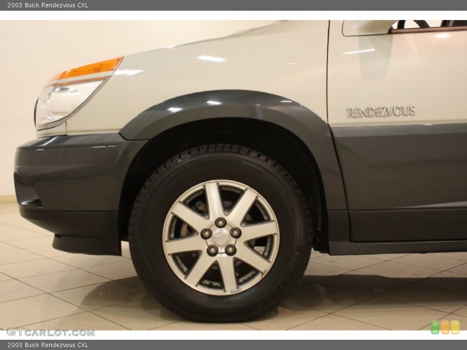 2003 Buick Rendezvous CXL Wheel and Tire Photo #81414074
