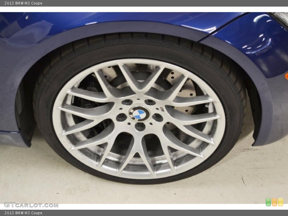 2013 BMW M3 Coupe Wheel and Tire Photo #81416898