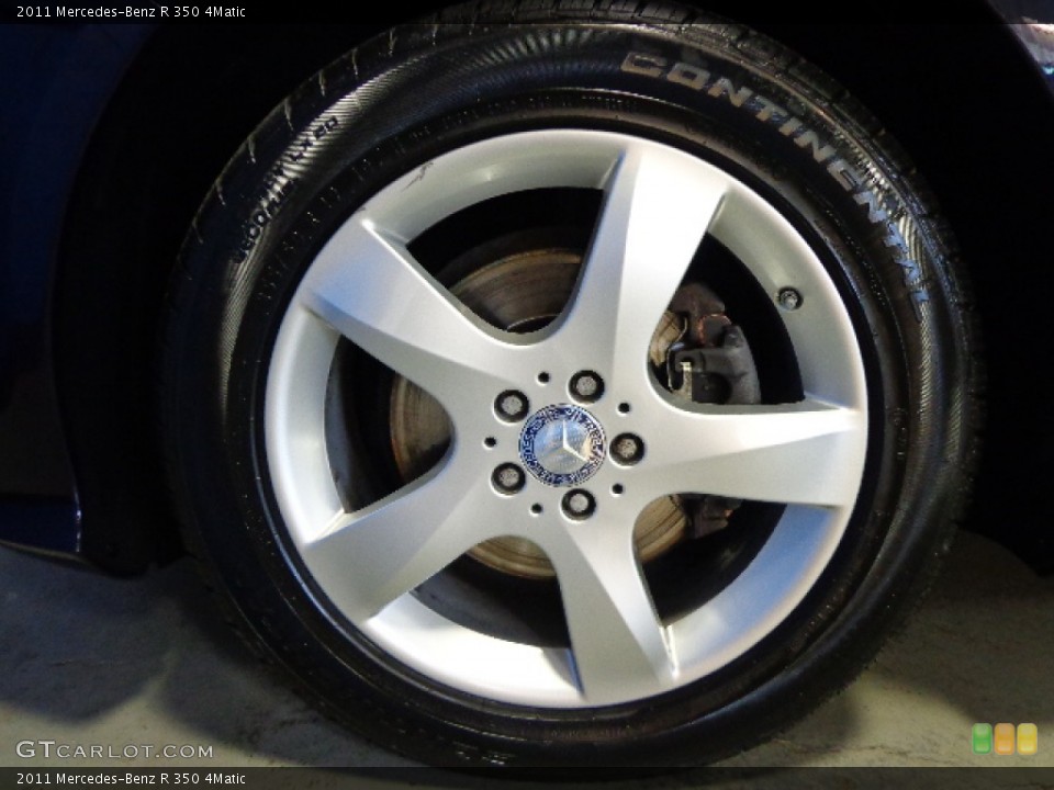2011 Mercedes-Benz R 350 4Matic Wheel and Tire Photo #81419745