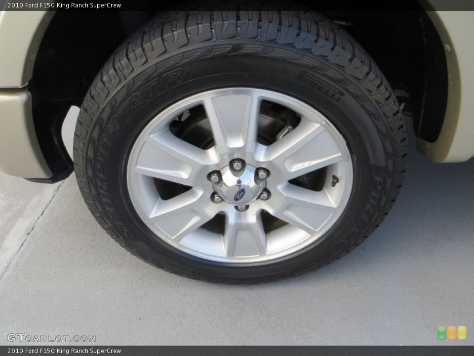 2010 Ford F150 King Ranch SuperCrew Wheel and Tire Photo #81421725