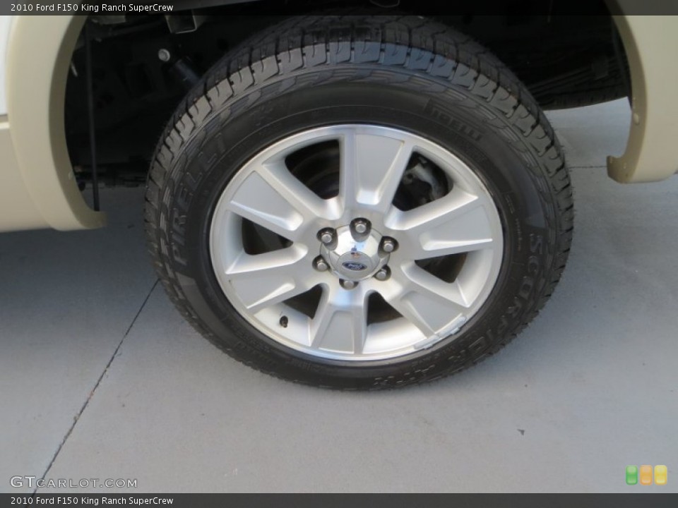 2010 Ford F150 King Ranch SuperCrew Wheel and Tire Photo #81421757