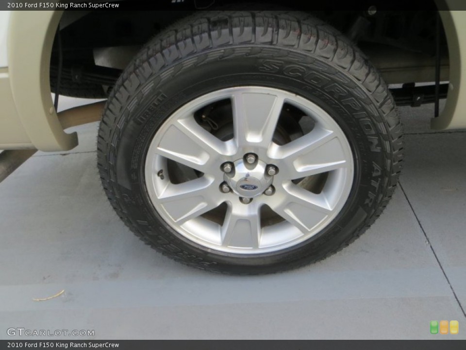 2010 Ford F150 King Ranch SuperCrew Wheel and Tire Photo #81421776