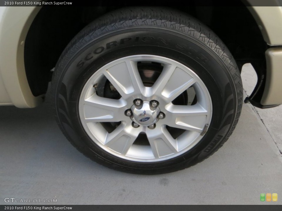 2010 Ford F150 King Ranch SuperCrew Wheel and Tire Photo #81421792