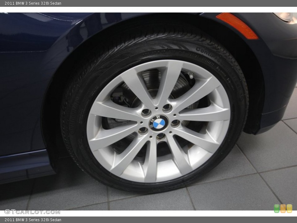 2011 BMW 3 Series 328i Sedan Wheel and Tire Photo #81424341