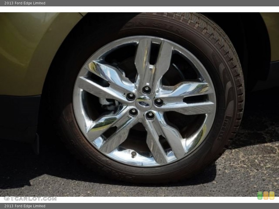 2013 Ford Edge Limited Wheel and Tire Photo #81429865