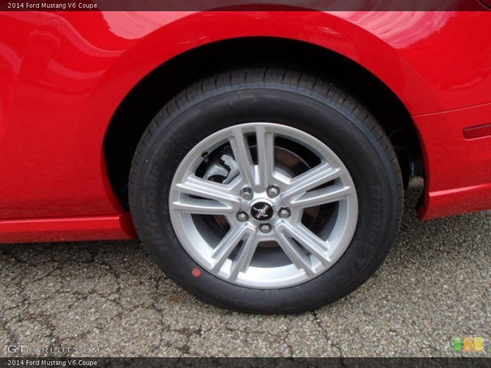 2014 Ford Mustang V6 Coupe Wheel and Tire Photo #81436903