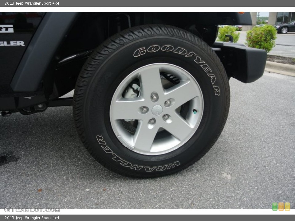 2013 Jeep Wrangler Sport 4x4 Wheel and Tire Photo #81439424