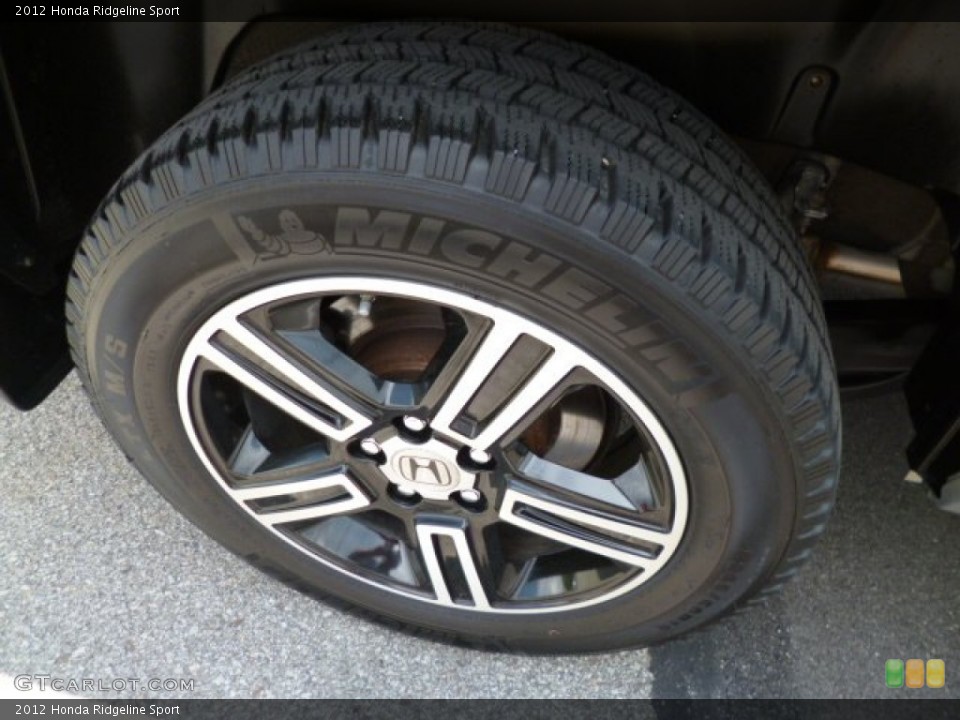 2012 Honda Ridgeline Sport Wheel and Tire Photo #81439620