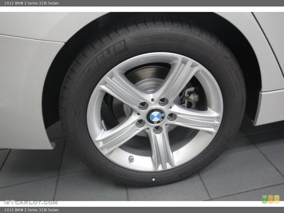 2013 BMW 3 Series 328i Sedan Wheel and Tire Photo #81440195