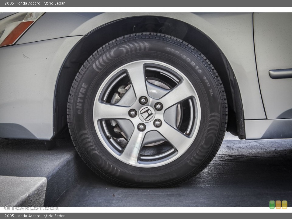 2005 Honda Accord Hybrid Sedan Wheel and Tire Photo #81442842