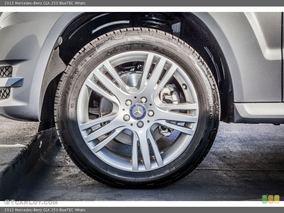 2013 Mercedes-Benz GLK 250 BlueTEC 4Matic Wheel and Tire Photo #81446655