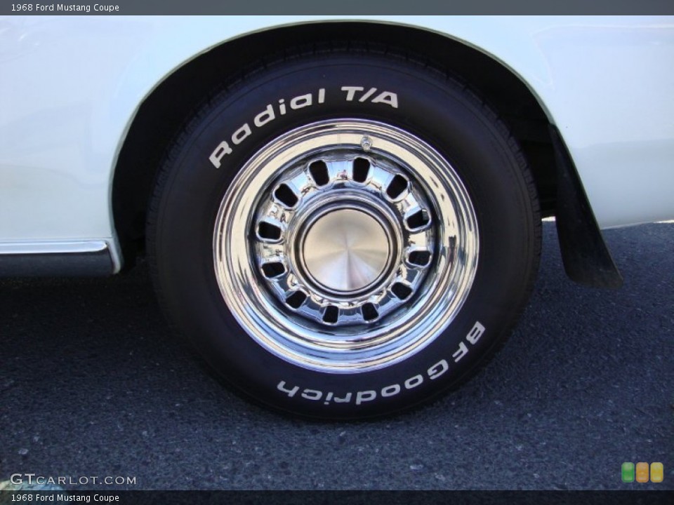 1968 Ford Mustang Coupe Wheel and Tire Photo #81447826