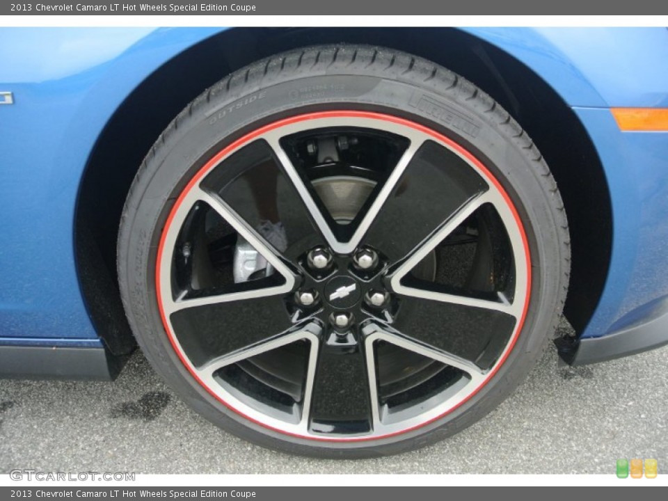 2013 Chevrolet Camaro LT Hot Wheels Special Edition Coupe Wheel and Tire Photo #81450501