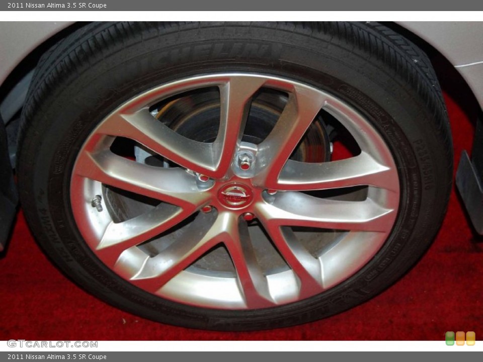 2011 Nissan Altima 3.5 SR Coupe Wheel and Tire Photo #81460840