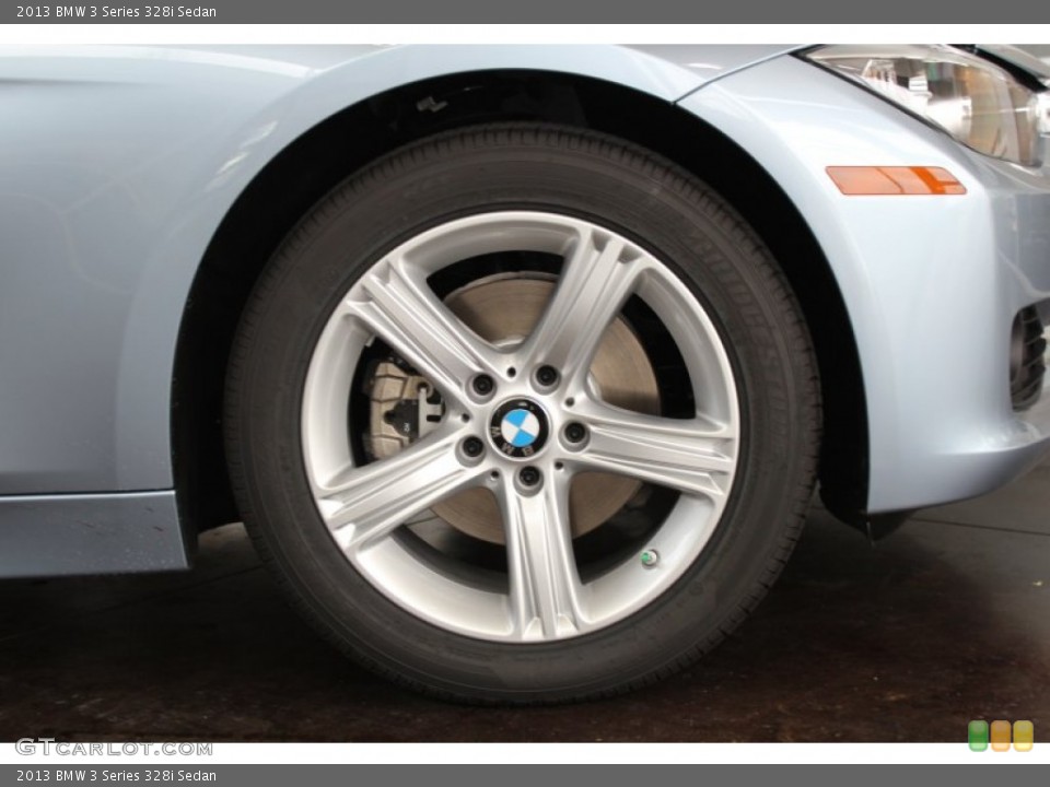 2013 BMW 3 Series 328i Sedan Wheel and Tire Photo #81466506