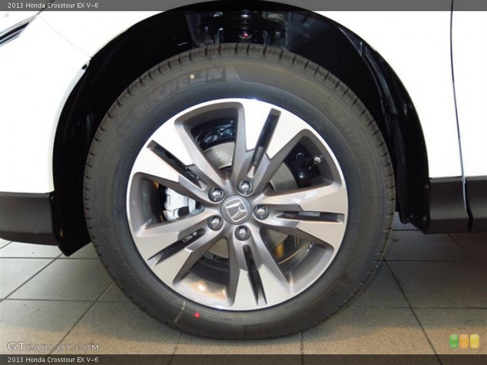 2013 Honda Crosstour EX V-6 Wheel and Tire Photo #81470790