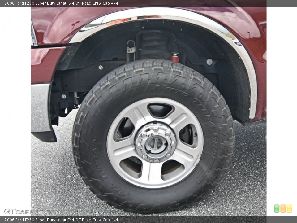 2006 Ford F250 Super Duty Lariat FX4 Off Road Crew Cab 4x4 Wheel and Tire Photo #81472758